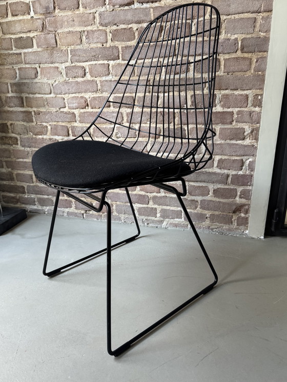 Image 1 of Set van 4 Pastoe SM05 wire eetkamer stoelen 