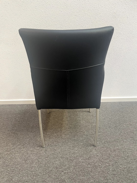 Image 1 of Dining Room Set Table Danish Oval 300 cm and 8 Chairs Toledo (Black)