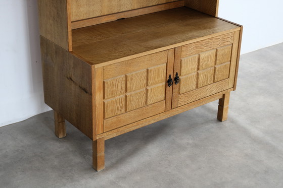 Image 1 of libreria brutalista in rovere danese