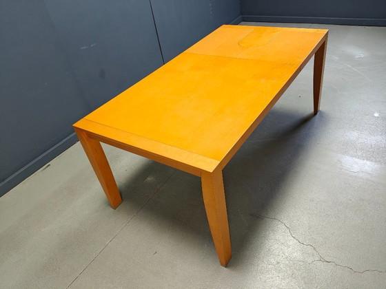 Image 1 of Table de salle à manger extensible de Chi Wing Lo pour Giorgetti, Italie