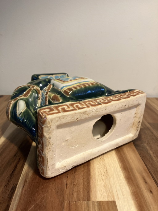 Vintage elephant Plant table / ceramic elephant