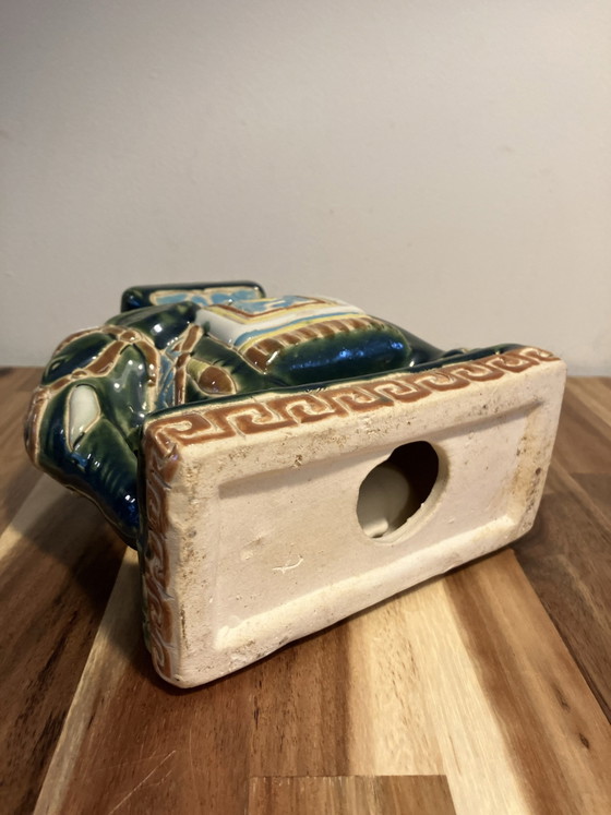 Vintage elephant Plant table / ceramic elephant (photo 2 of 6)