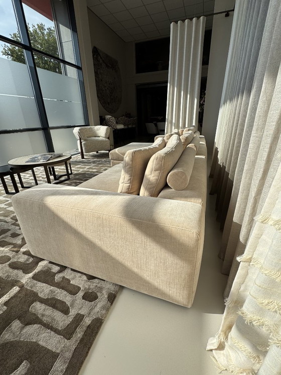 Bella Nova | Canapé lounge de luxe, La Vie Maison, Canapés d'angle, Textile, Taupe (photo 4 sur 6)
