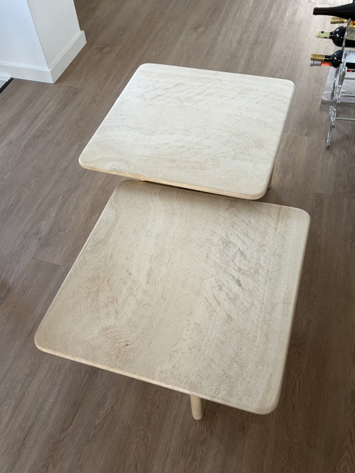 Travertintafels – salontafels, Stone