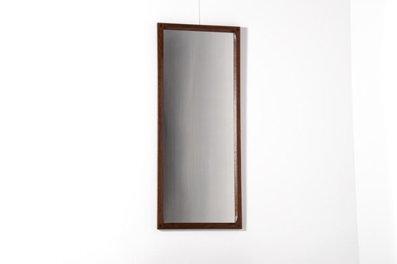 Image 1 of Kai Kristiansen für Aksel Kjersgaard – dänischer moderner Konsolentisch und Spiegel