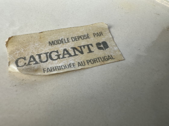 Image 1 of Vintage majolica terrine with lid - Michel Caugant