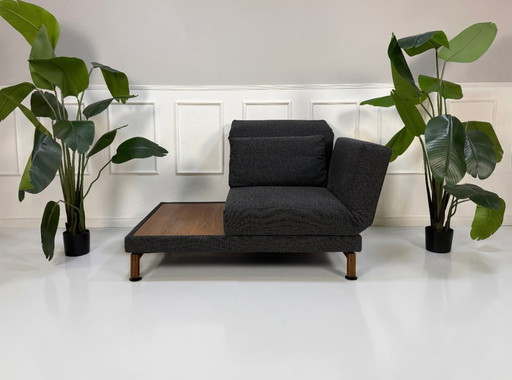 Brühl Moule stoffen fauteuil in grijs, showroommodel