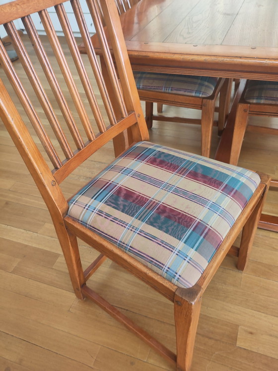 Schuitema Eetkamer Set – Eetkamerset, Wood, Textile (photo 5 of 15)