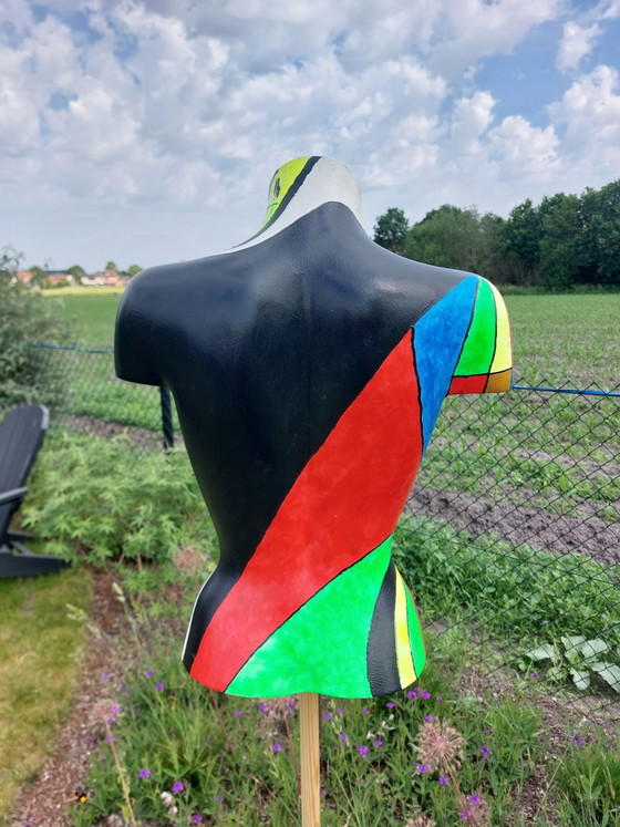 Image 1 of Unique Hand-painted Art Torso Ivana Rösslerová (Art Augenfreud) – No. 12-22