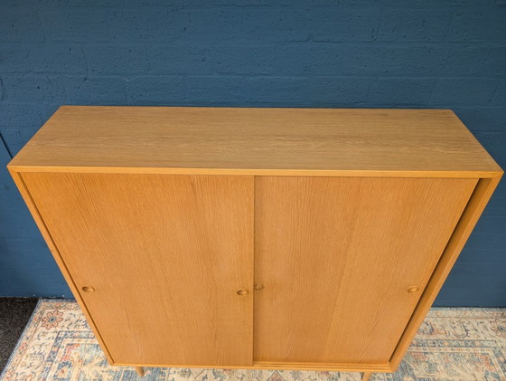 Image 1 of Vintage Wardrobe / Shoe Cabinet, Production By Karl Andersson, Danish Design By Borge Mogensen