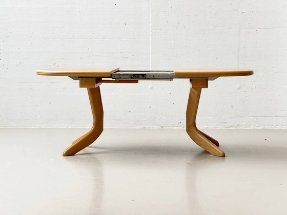 Image 1 of Uitschuifbare eettafel van Scheffler Möbel, jaren 70