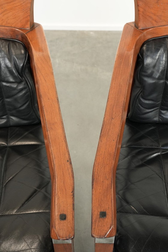 Image 1 of 2 x Art Deco Schuitema design dining/occasional chair from the Decoforma series with armrests