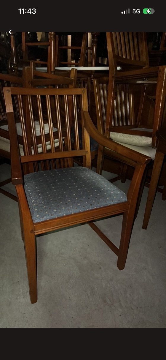 Image 1 of Schuitema Jugendstil-Esszimmer mit 4 Stühlen