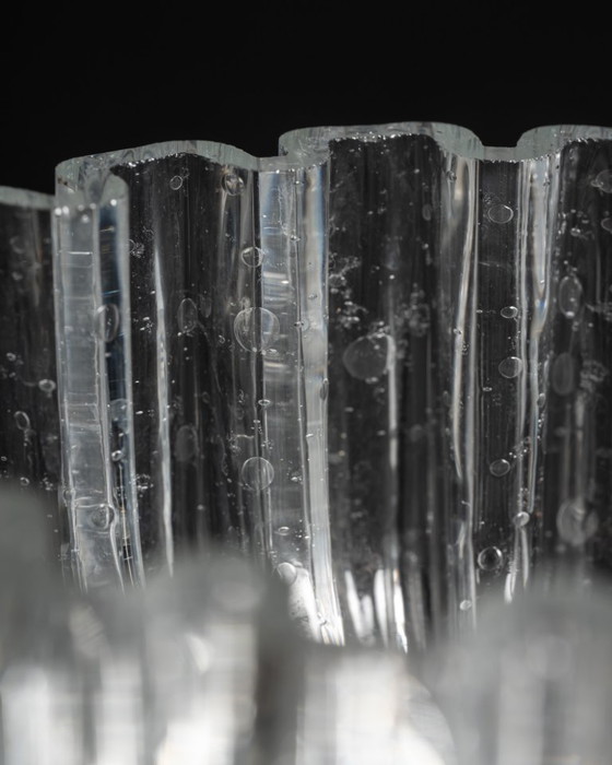 Image 1 of Glass Vase Glashütte Limburg West Germany Mid-Century 60s–70s incl Original Box