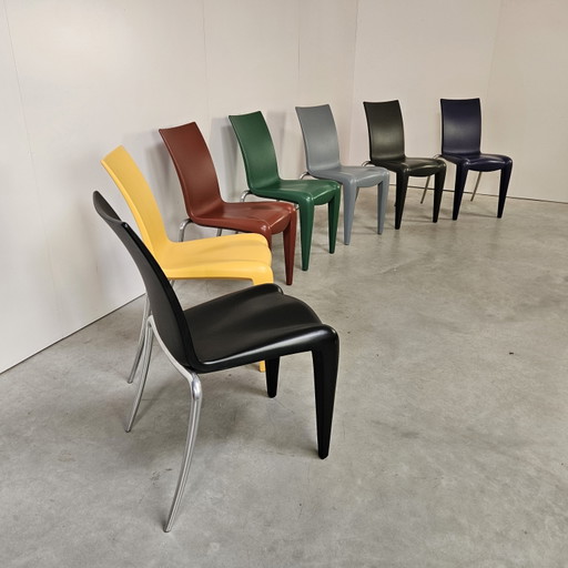 Set stapelbare stoelen Philippe Starck, Vitra