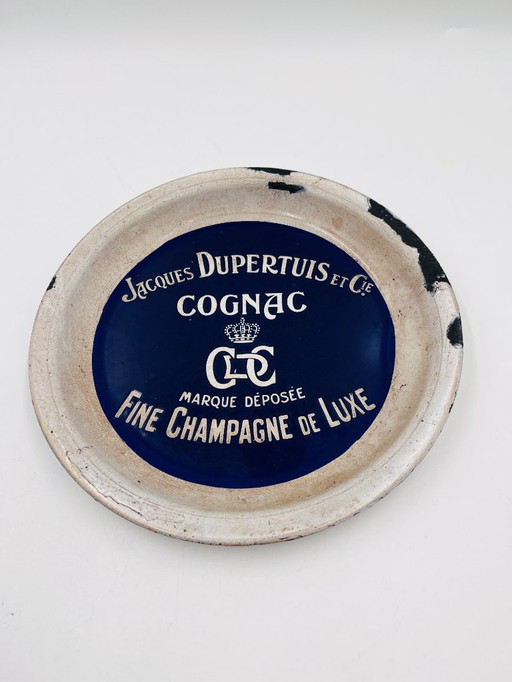 Vassoio smaltato Cognac Jacques Dupertuis