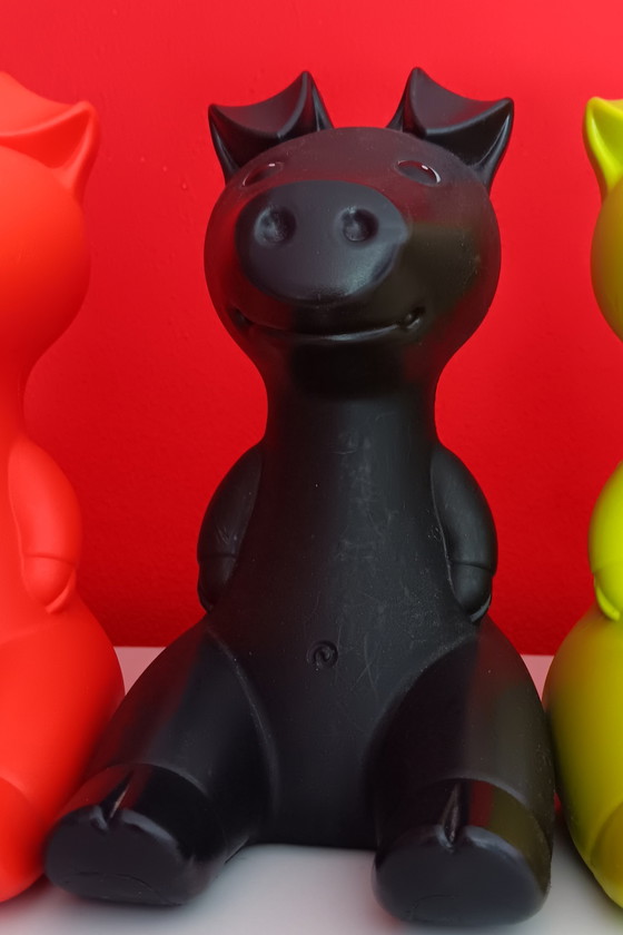 Image 1 of Complete PS serie GULLGRIS piggy bank IKEA 1980