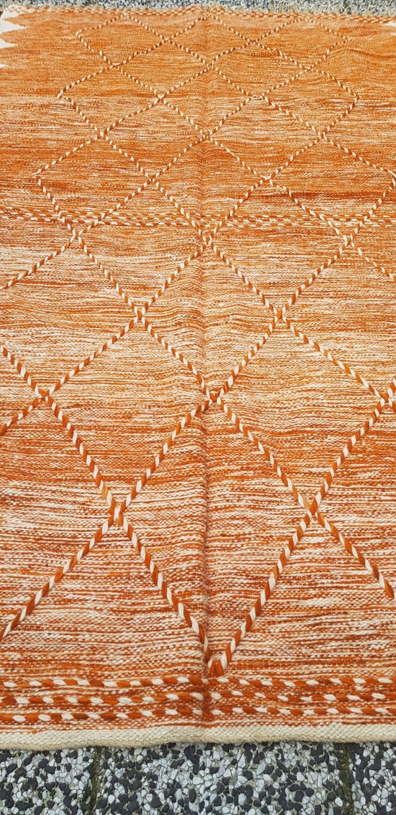 Image 1 of Handgeknoopt Berber tapijt wol 346x212cm