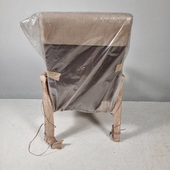 Vintage Armchair , 1990s – Textile, Wood (photo 6 of 10)