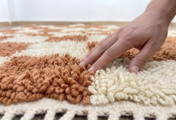Tapis Marocain Berbère En Laine 250cmx150cm – Alfombras, Cotton (photo 4 of 8)