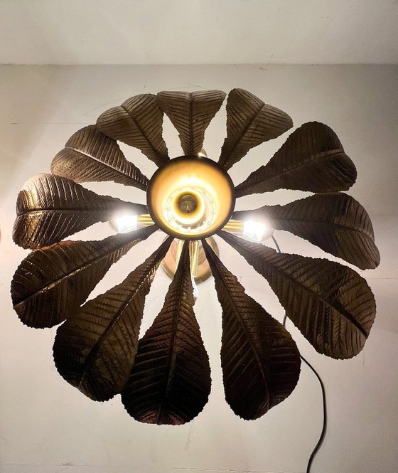 Image 1 of 2 lampes sculpturales/de table de Carlo Giorgi pour Bottega Gadda, modèle : Ippocastano, Italie, années 1970.