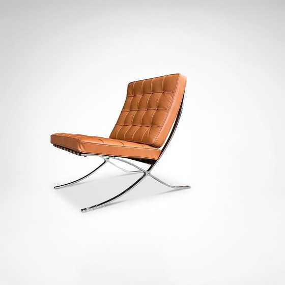 Barcelona Lounge Chair MR90 by Mies van der Rohe for Knoll – Armchairs, Leather (photo 6 of 10)