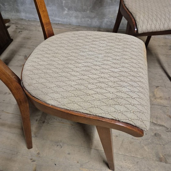 Image 1 of Set aus 4 Esszimmerstühlen im Mid-Century-Stil, Tschechoslowakei, 1960er Jahre