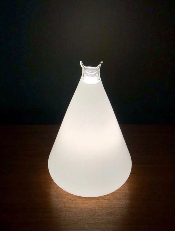 Image 1 of Noti Massari Paar Buto-Lampen, Leucos-Edition, Italien 1971, Muranoglas
