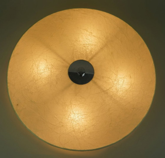Mid Century Modern Cocoon Ceiling Lamp Op Art Pattern 1960s Goldkant Fritz Wauer – Ceiling lights, Plastic (photo 5 of 14)