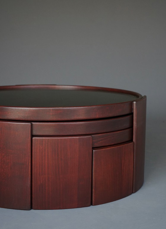 Image 1 of Model 780/783 Stacking Tables by Gianfranco Frattini for Cassina, 1960s-1970s, Set of 4