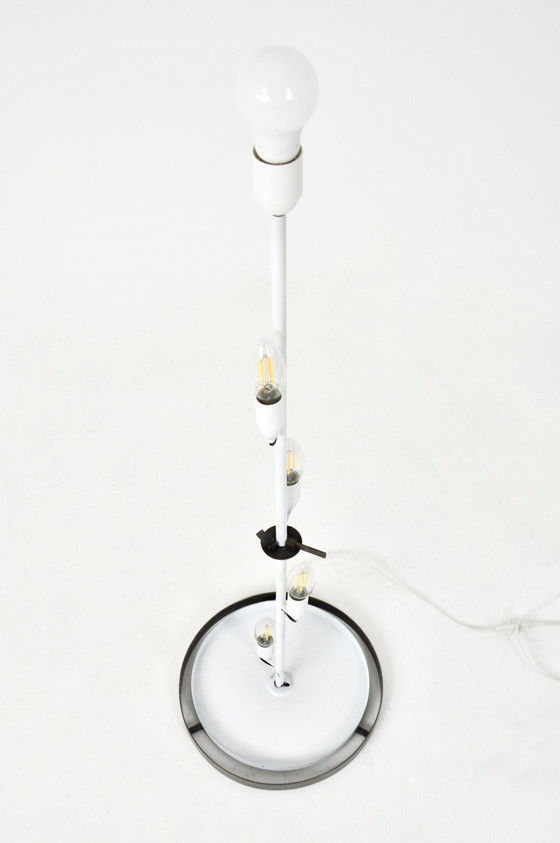 Image 1 of Lampadaire Sfumato Lt316 en verre de Murano par Carlo Nason pour Mazzega, 1970S