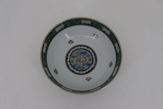Vintage Japanese 'Gold Imari' Porcelain Bowl – Hand-Painted – Crockery (photo 3 of 5)