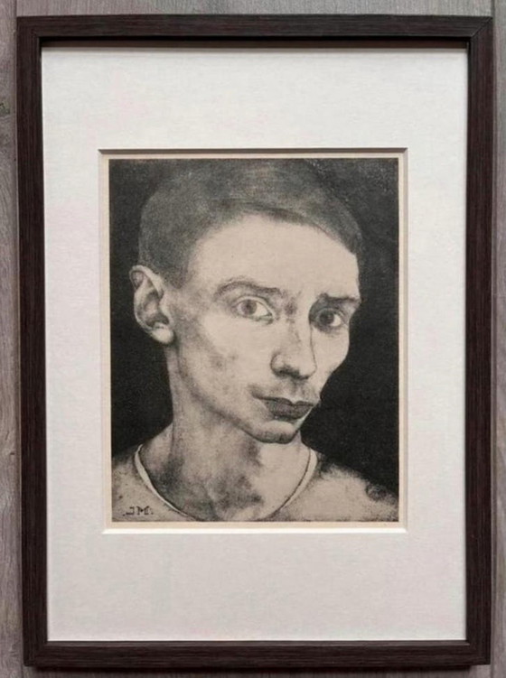 Image 1 of Jan Mankes 1889-1920 / 2 Heliograbados originales - Autorretratos Jan Mankes y su madre