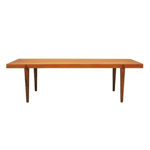 Teakhouten salontafel, Deens ontwerp, 1970S, Fabrikant: Severin Hansen