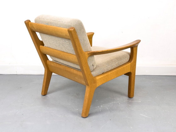 Danish Oak Lounge Chair and Ottoman by Juul Kristensen – Armchairs, Wood (photo 9 of 24)