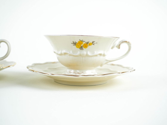 Image 1 of Porzellantassen-Set, deutsches Design, 20. Jahrhundert, hergestellt in Deutschland