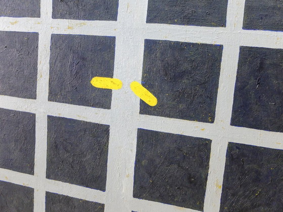 Image 1 of Olio su tela, firmato e datato 1970, di Pauli Vuorisalo, pittore finlandese