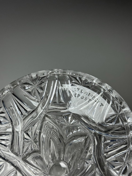 Image 1 of Val Saint Lambert - cake stand « Lucrèce » 1913