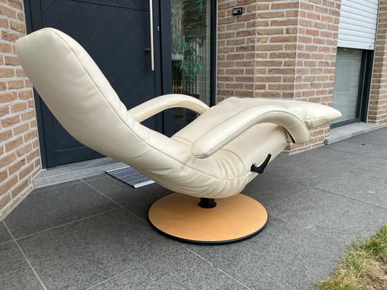 Image 1 of Jori Yoga Relax Medi Mono-Move, Beige, Roomwit Leder