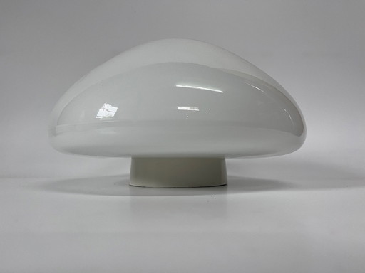 Mid - Century lamp Wilhelm Wagenfeld white opal glass Mushroom