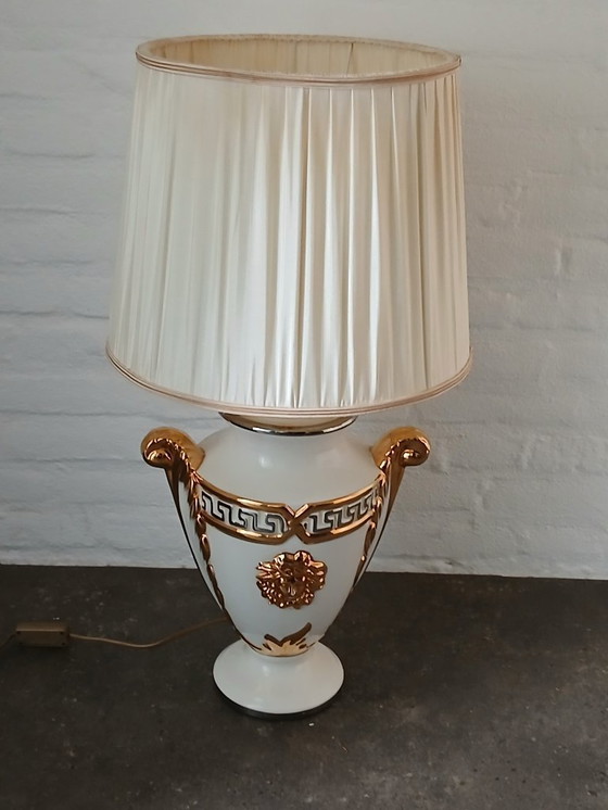 Image 1 of Tafellamp Porselein - Italy - 1970's