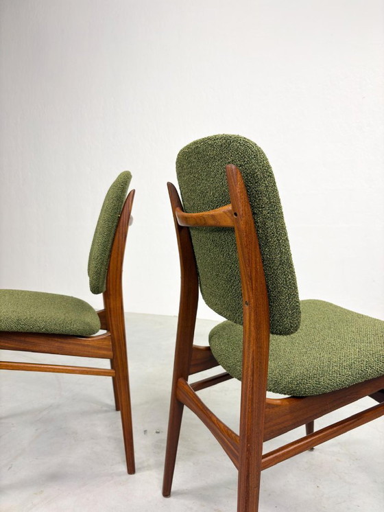 Image 1 of Set of 'Milan' dining chairs by Louis van Teeffelen for Wébé