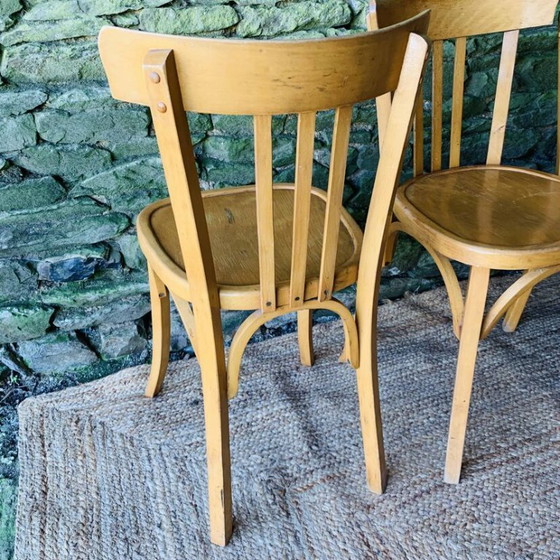 Image 1 of Juego de 4 sillas de bistró