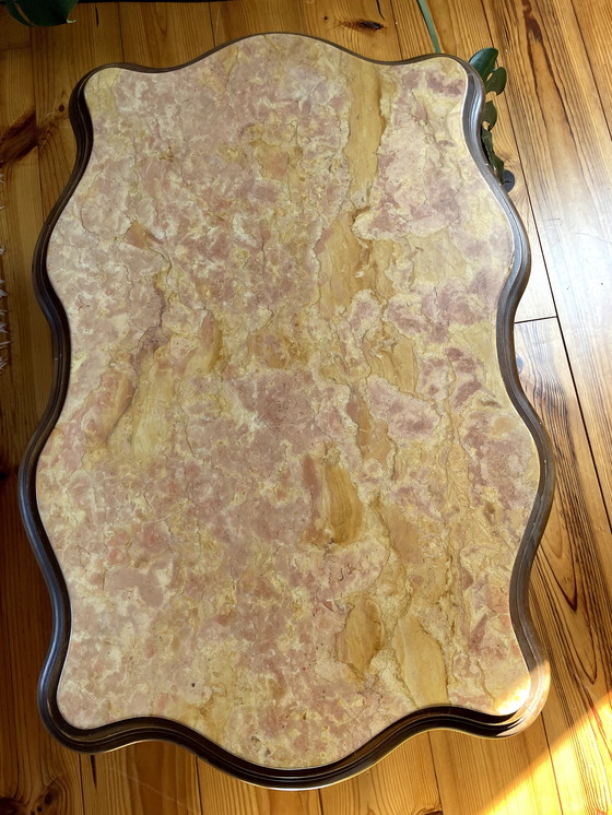 Image 1 of Coffee Table Marble Louis XV Style