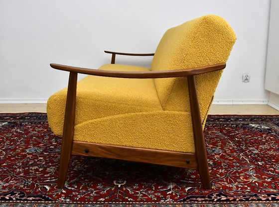 Image 1 of Canapé pliant scandinave en teck, années 1960