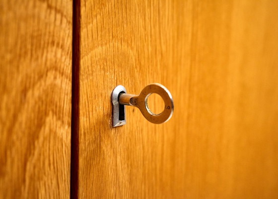 Image 1 of Armadio vintage U-486 di Jiří Jiroutek per Interiér Praha, anni '70, Cecoslovacchia