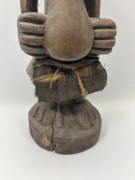 Image 1 of Estatua de Songye Nkisi – República Democrática del Congo – Auténtica pieza de arte tribal (60 cm)