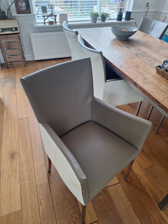 Image 1 of 6x Aydrey Arm/Eetkamer Stoelen Bert Plantagie