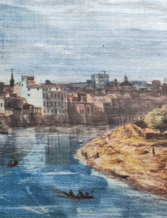 Vedula Di Roma G.Vanvitelli – Paintings & Drawings, Canvas (photo 12 of 15)