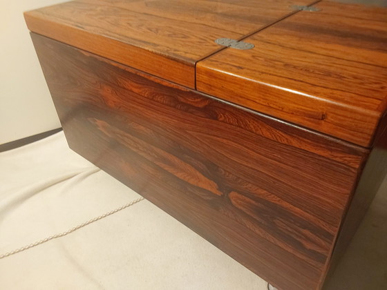 Image 1 of Mueble bar móvil de palisandro Poul Nørreklit Dyrlund